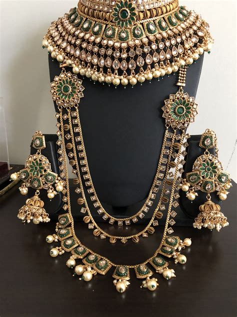 Bridal Kundan Jewellery Set With Price